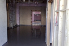Liquid Screed at Tythes Barn Abergavenny
